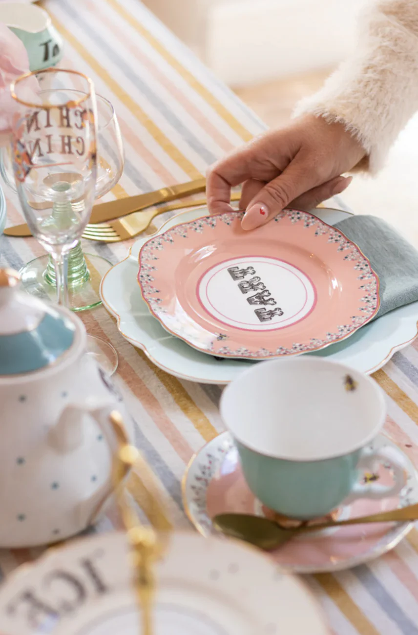 Yvonne Ellen Cheeky Tea Plates, Set Of 4 - Image 10