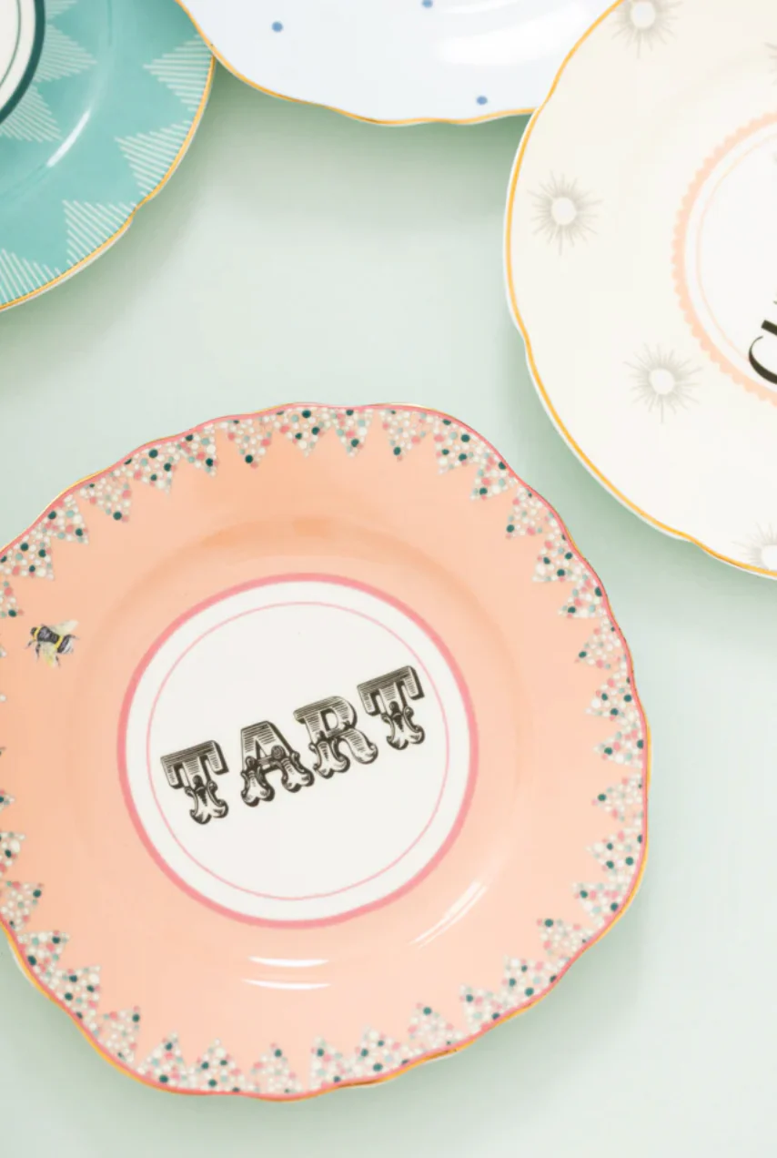 Yvonne Ellen Cheeky Tea Plates, Set Of 4 - Image 11