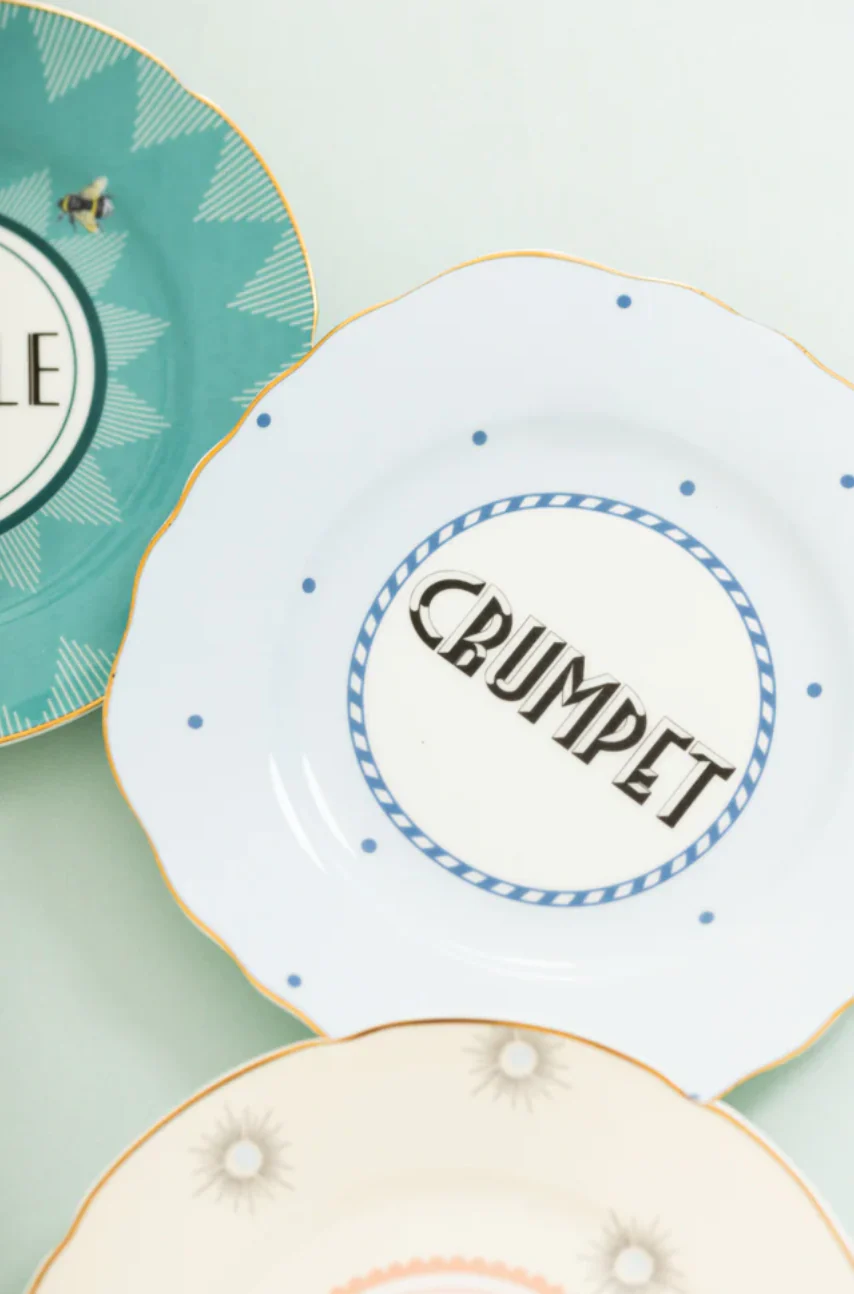 Yvonne Ellen Cheeky Tea Plates, Set Of 4 - Image 13
