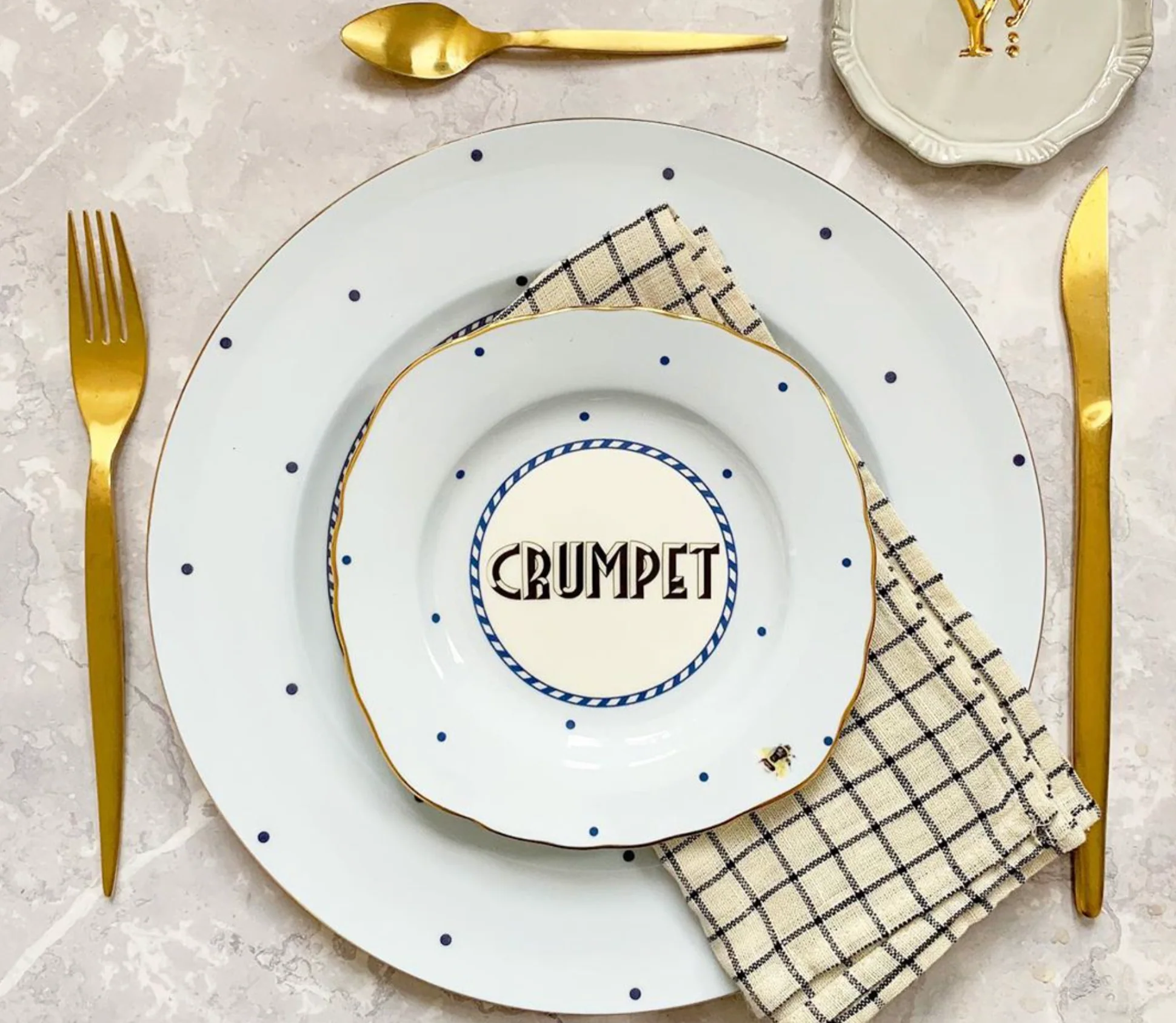 Yvonne Ellen Cheeky Tea Plates, Set Of 4 - Image 7