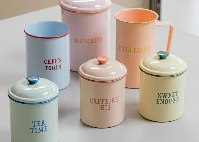 Yvonne Ellen Enamel Utensils Holder, Chef’s Tool - Image 6