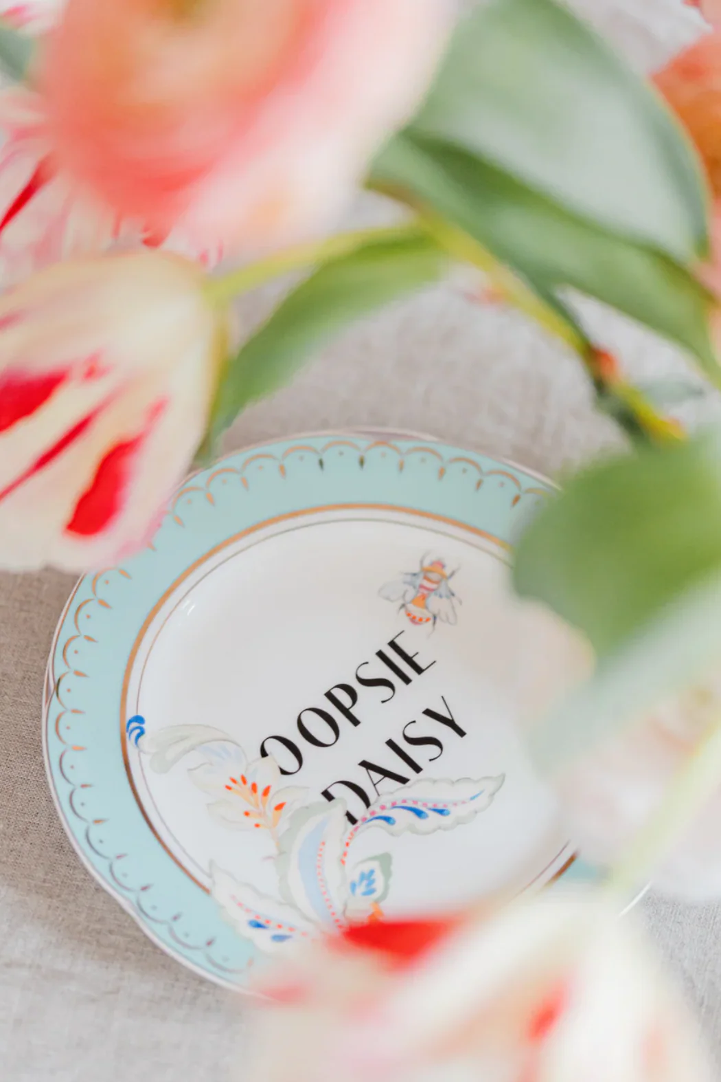 Yvonne Ellen Floral Tea Plates, Set Of 4 - Image 9