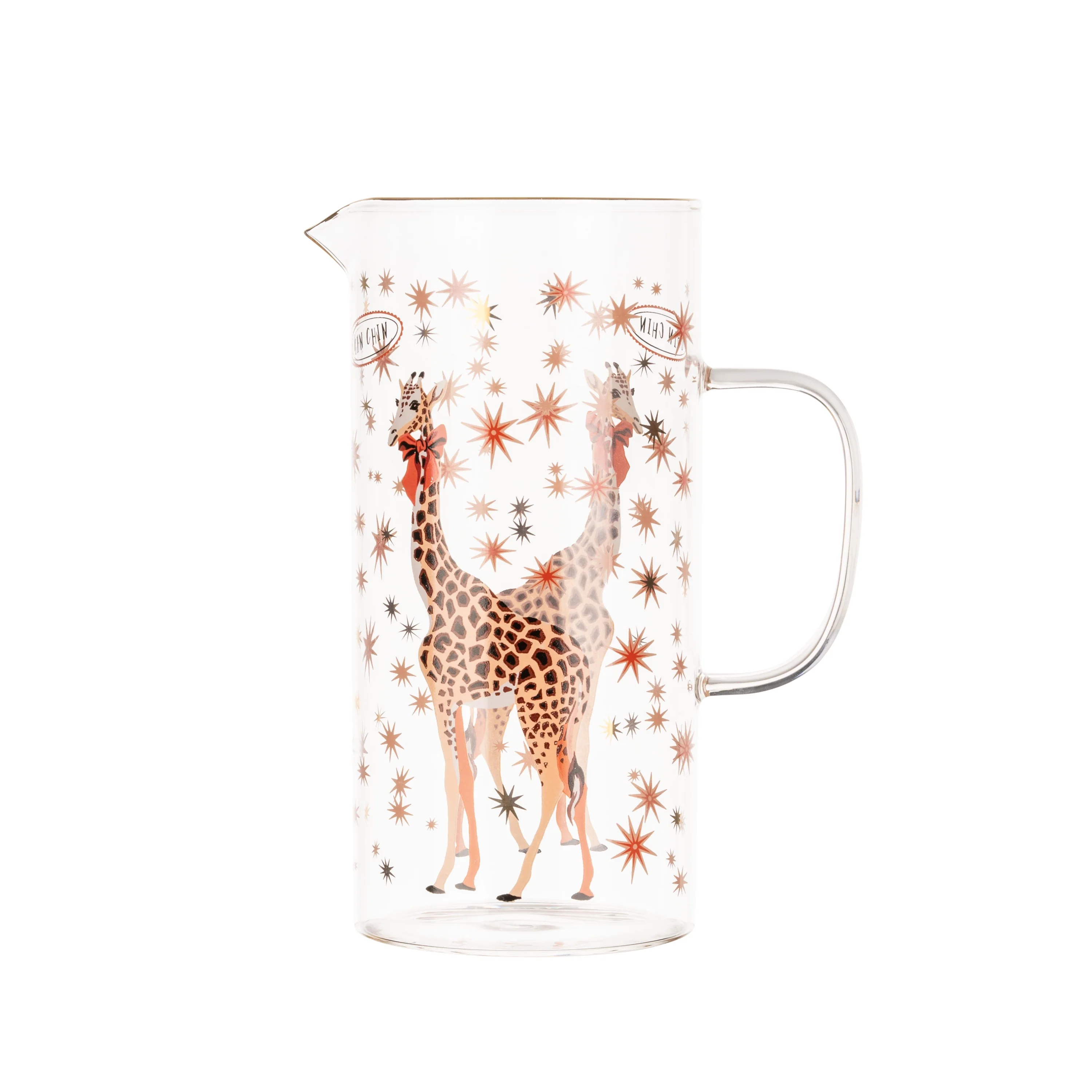 Yvonne Ellen Glass Jug, Giraffe - Image 7