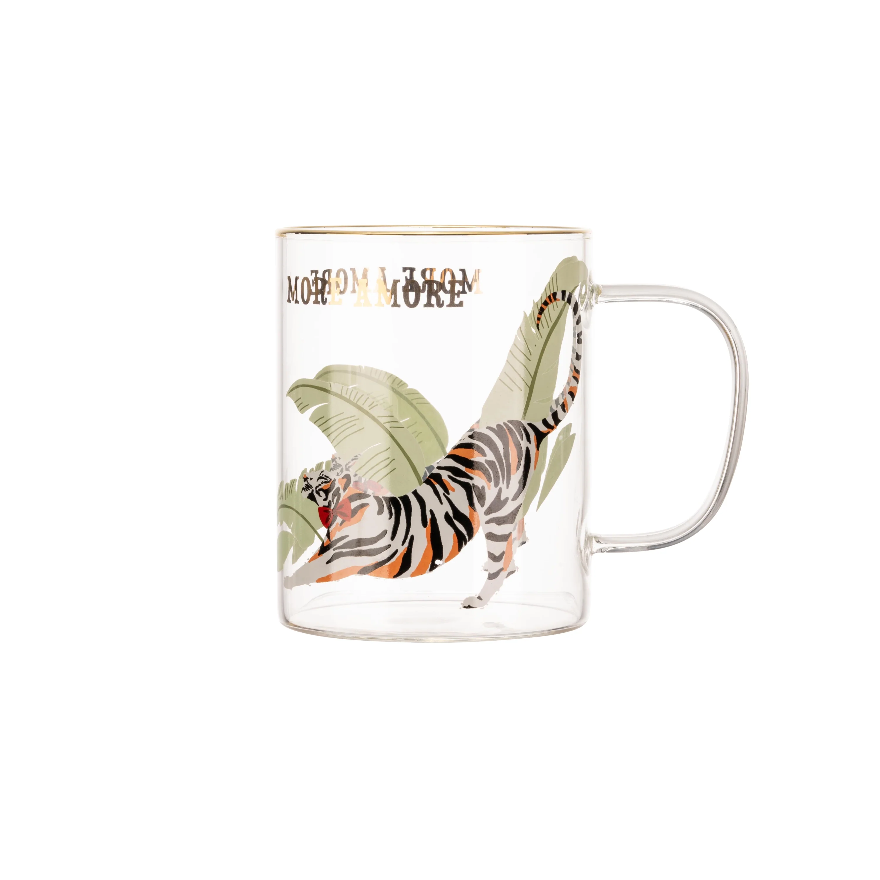 Yvonne Ellen Glass Mug, Tiger - Image 10
