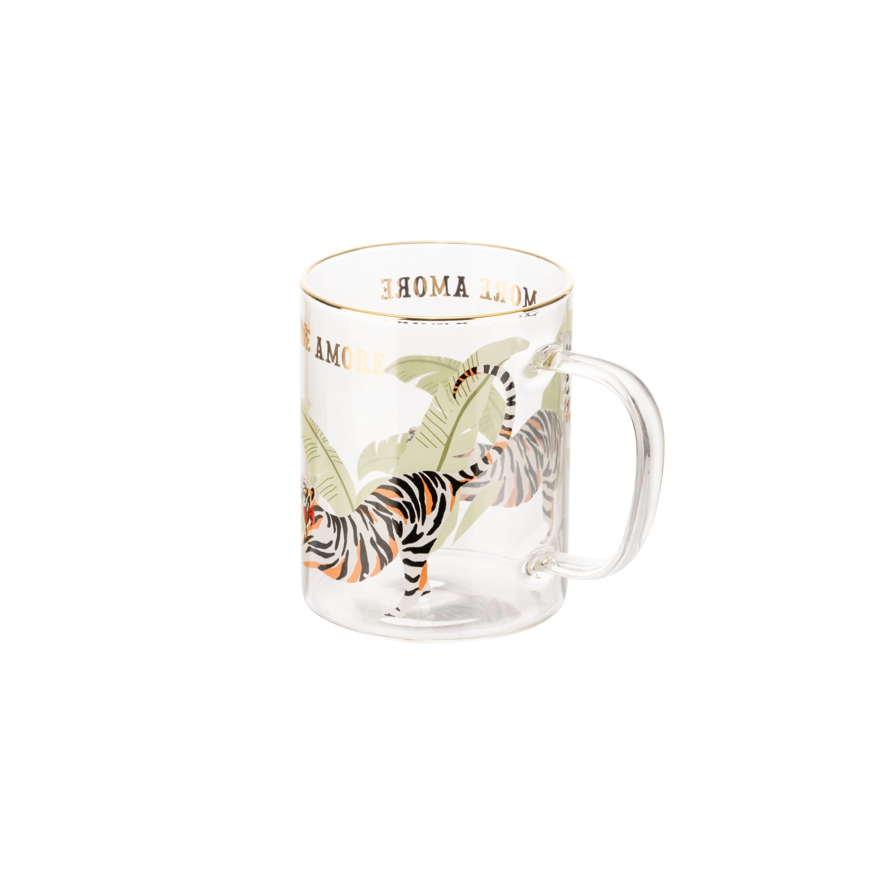 Yvonne Ellen Glass Mug, Tiger - Image 9
