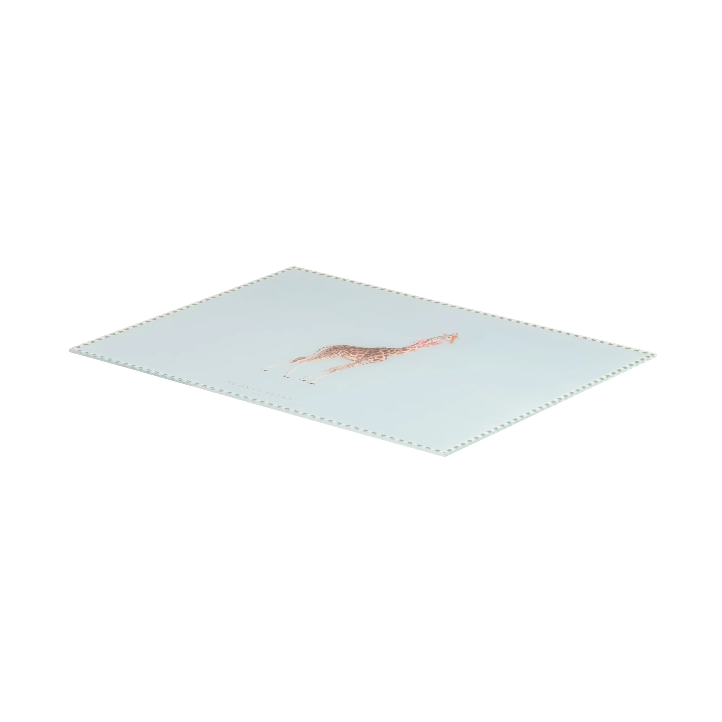 Yvonne Ellen Glass Worktop Saver, Giraffe - Image 8