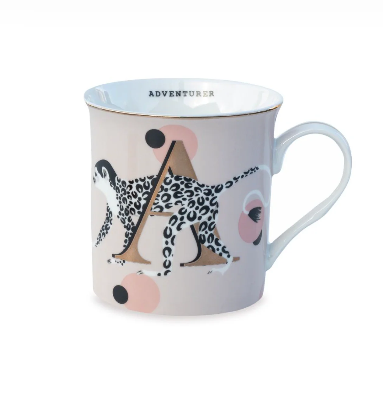 Yvonne Ellen Gold Edition Alphabet Mug Small - Image 17