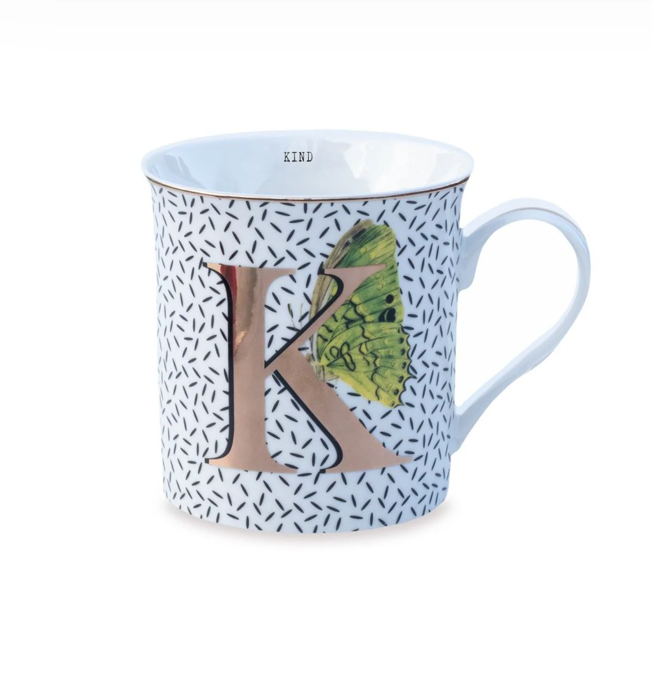 Yvonne Ellen Gold Edition Alphabet Mug Small - Image 38