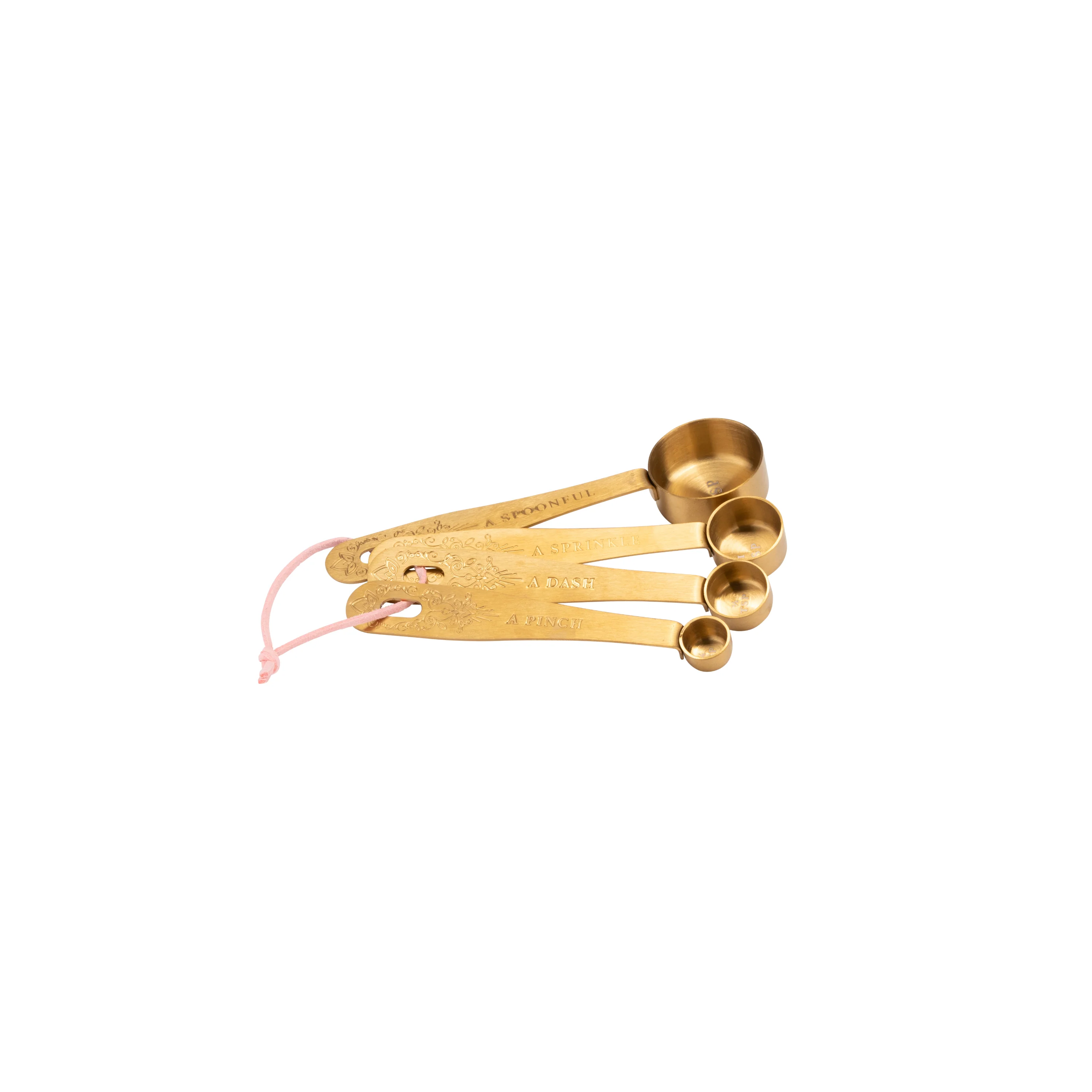Yvonne Ellen Gold Measuring Spoons (Set Of 4) - Image 9