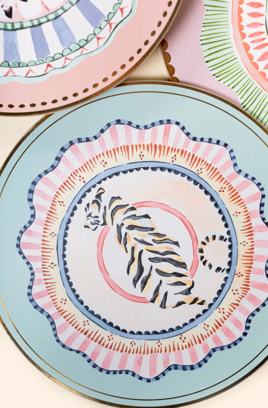 Yvonne Ellen Round Animals Placemats (Set Of 4) - Image 10