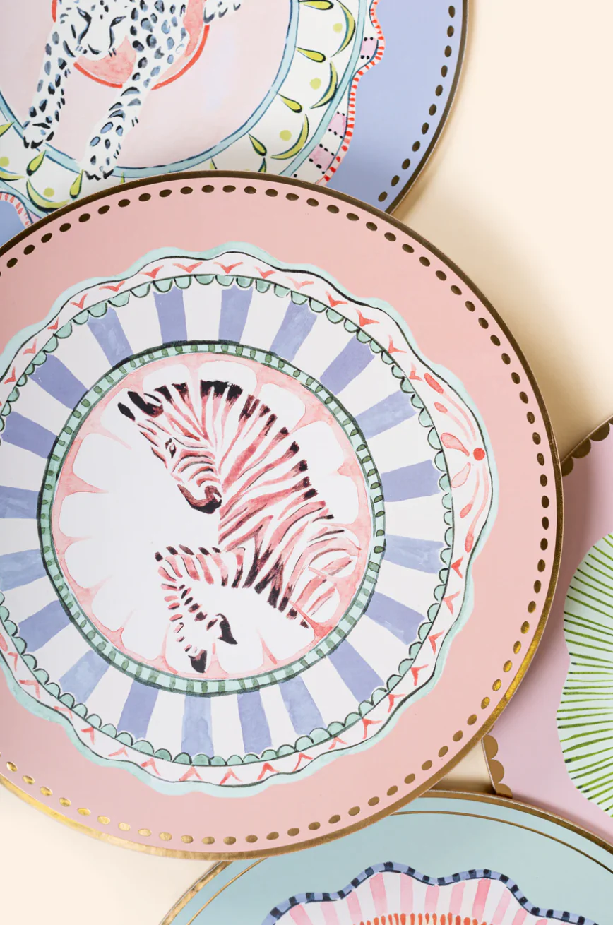 Yvonne Ellen Round Animals Placemats (Set Of 4) - Image 12