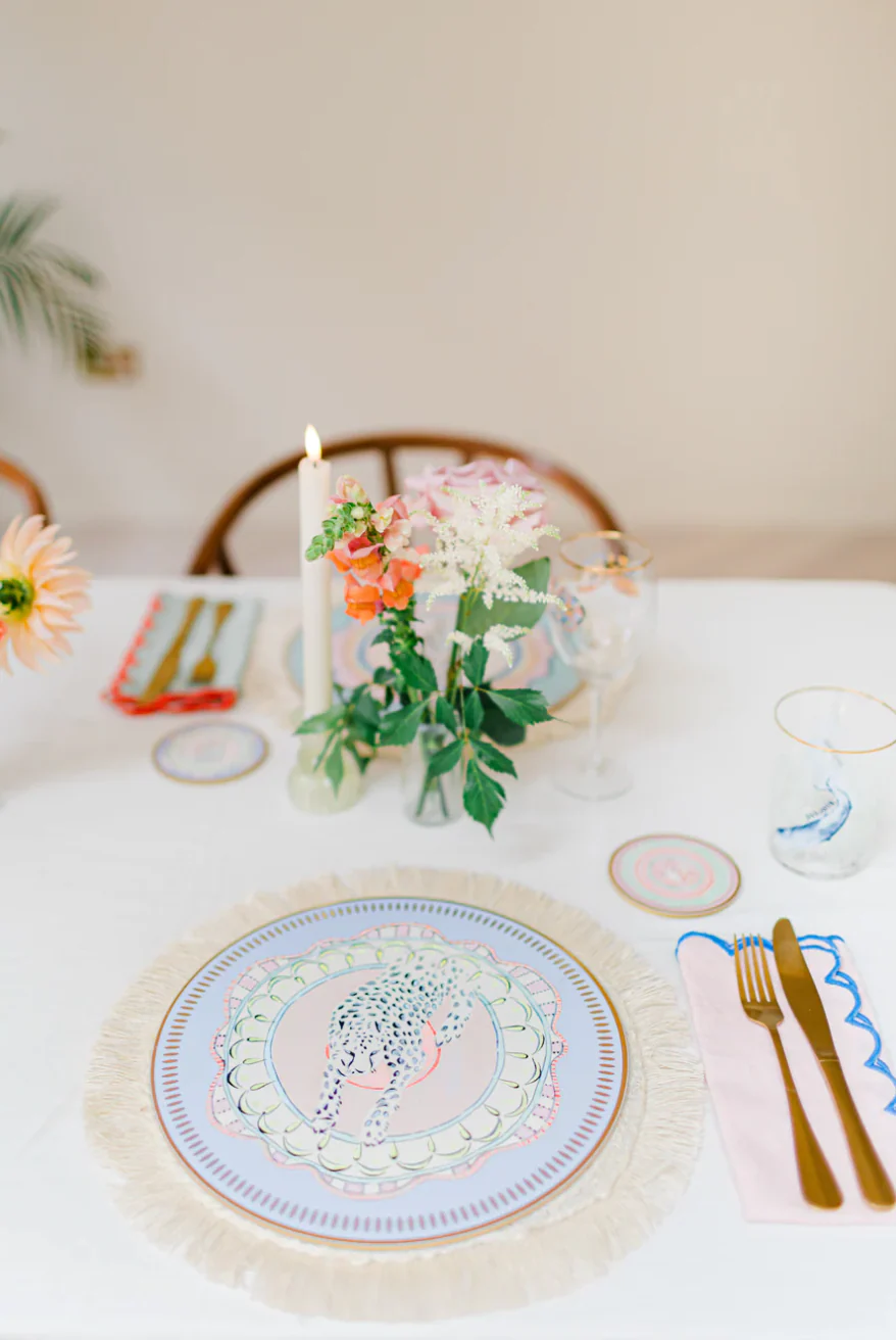 Yvonne Ellen Round Animals Placemats (Set Of 4) - Image 6