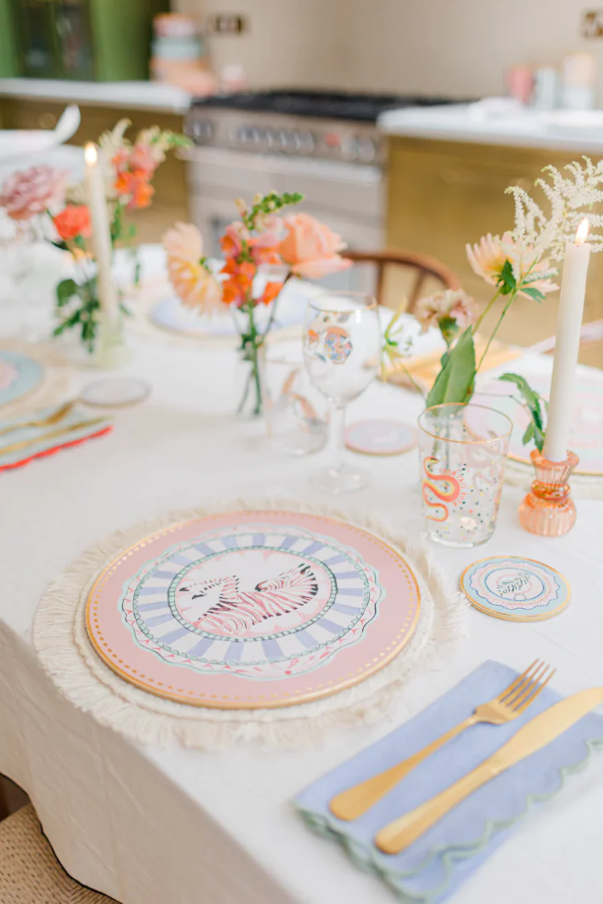 Yvonne Ellen Round Animals Placemats (Set Of 4) - Image 7