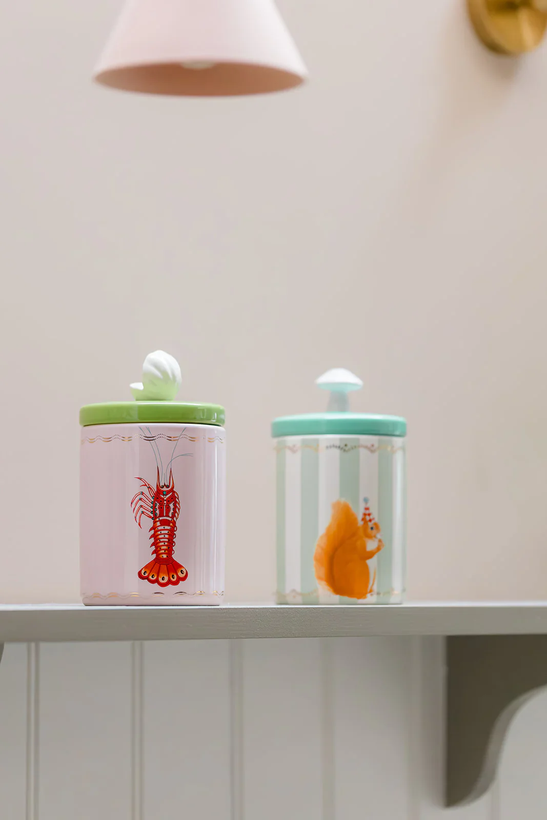 Yvonne Ellen Round Storage Jar, Squirrel - Image 7