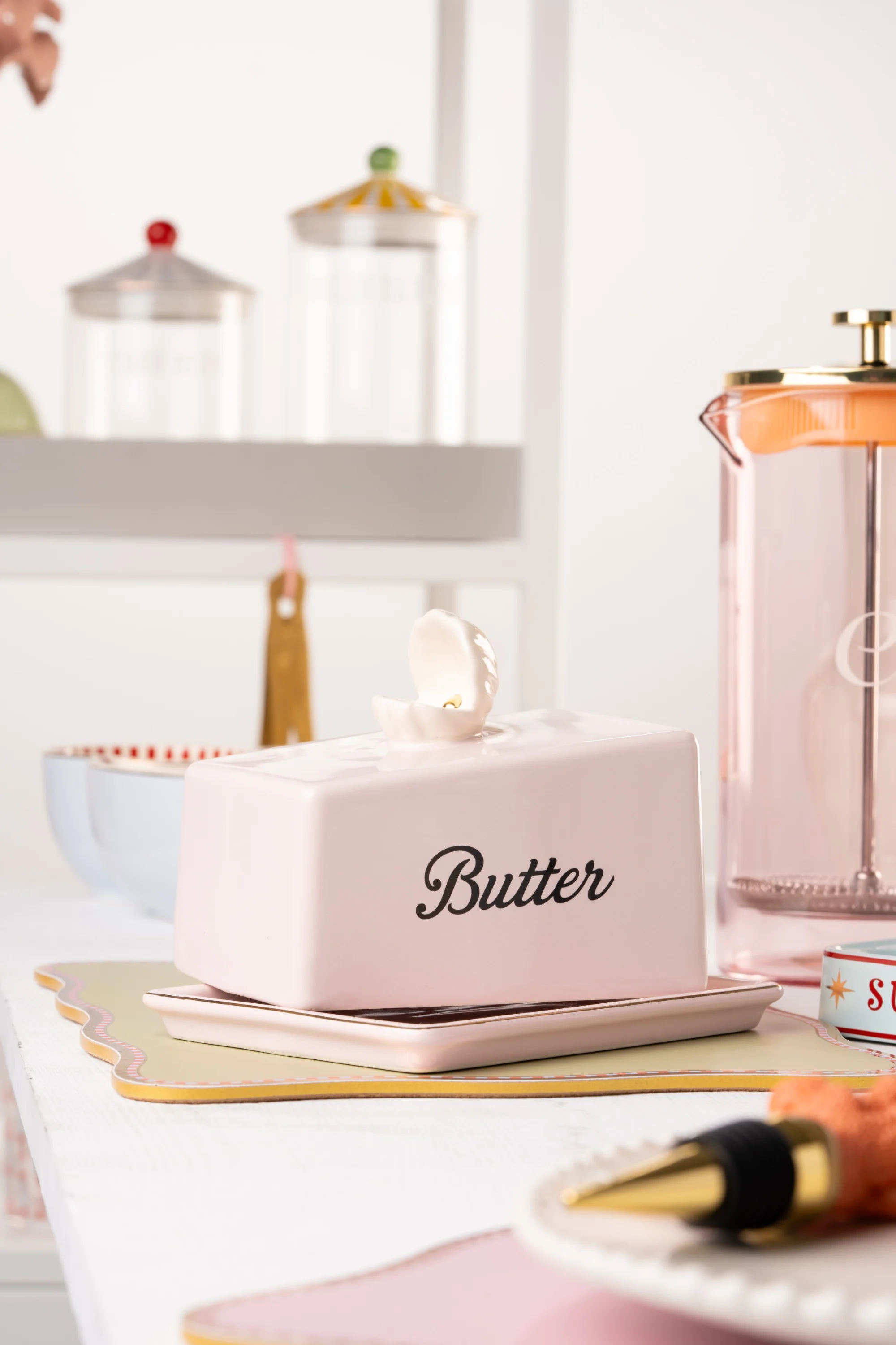 Yvonne Ellen Shell Butter Dish - Image 3