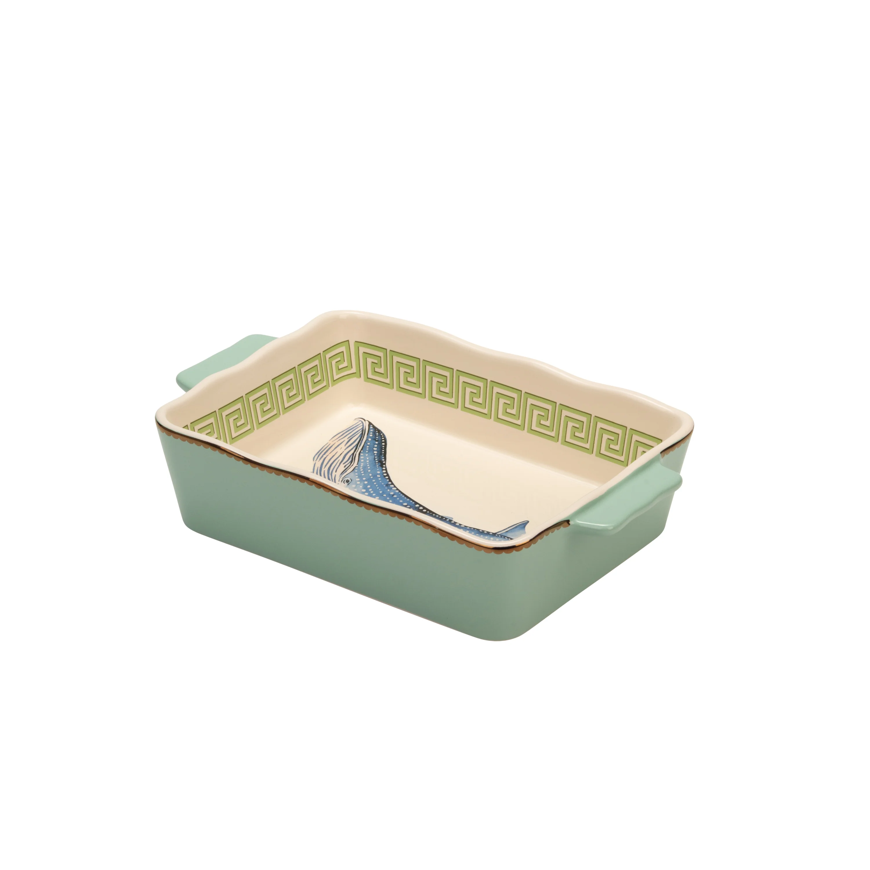Yvonne Ellen Small Rectangular Baking Dish, Whale - Image 9
